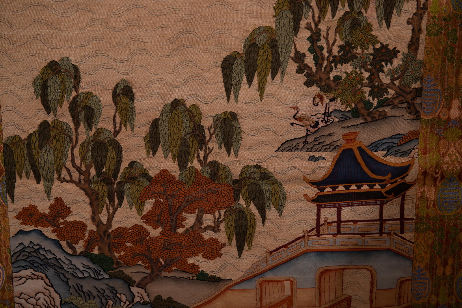 An Exquisite Kesi Embroidery Landscape Pattern - 8