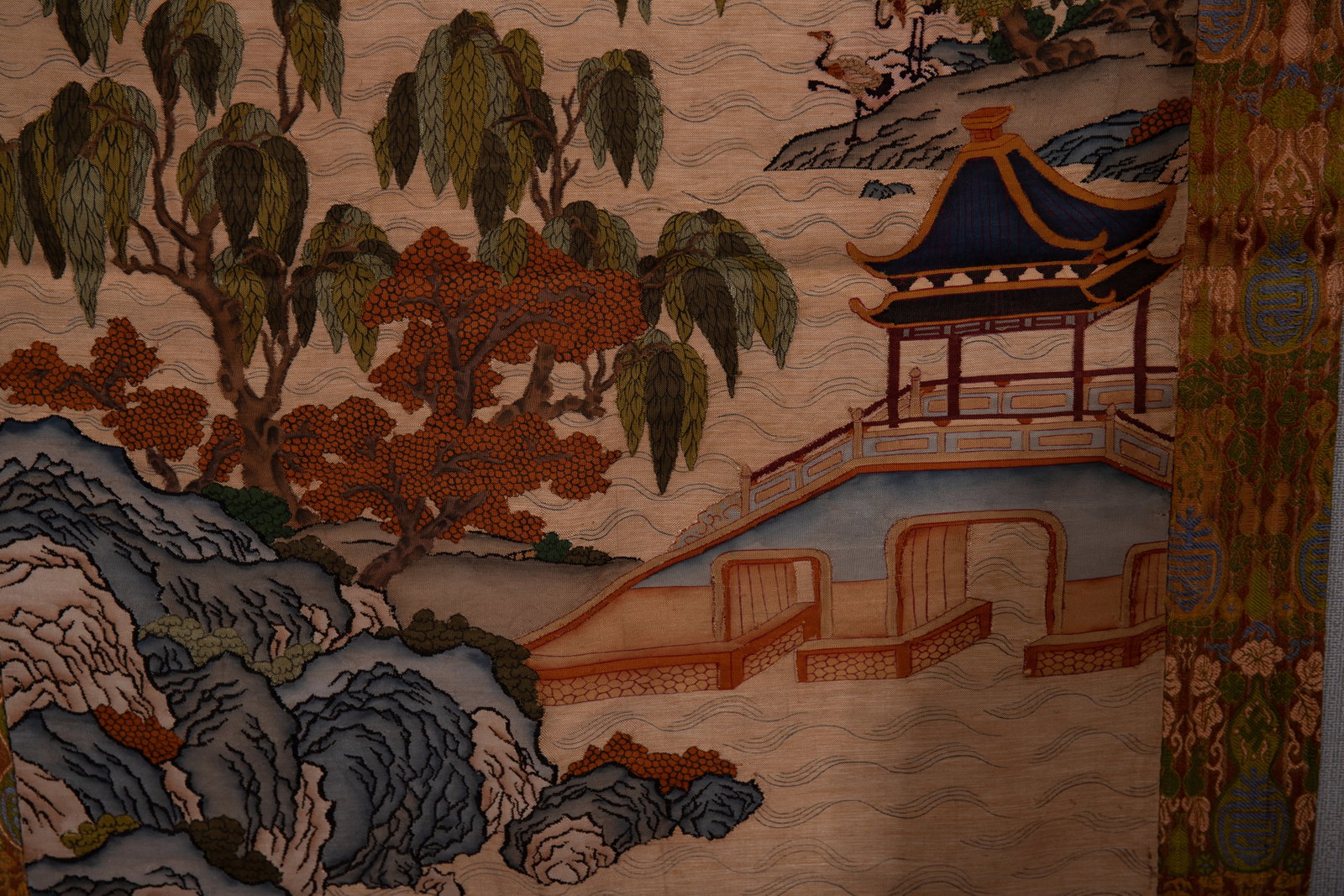 An Exquisite Kesi Embroidery Landscape Pattern - 9