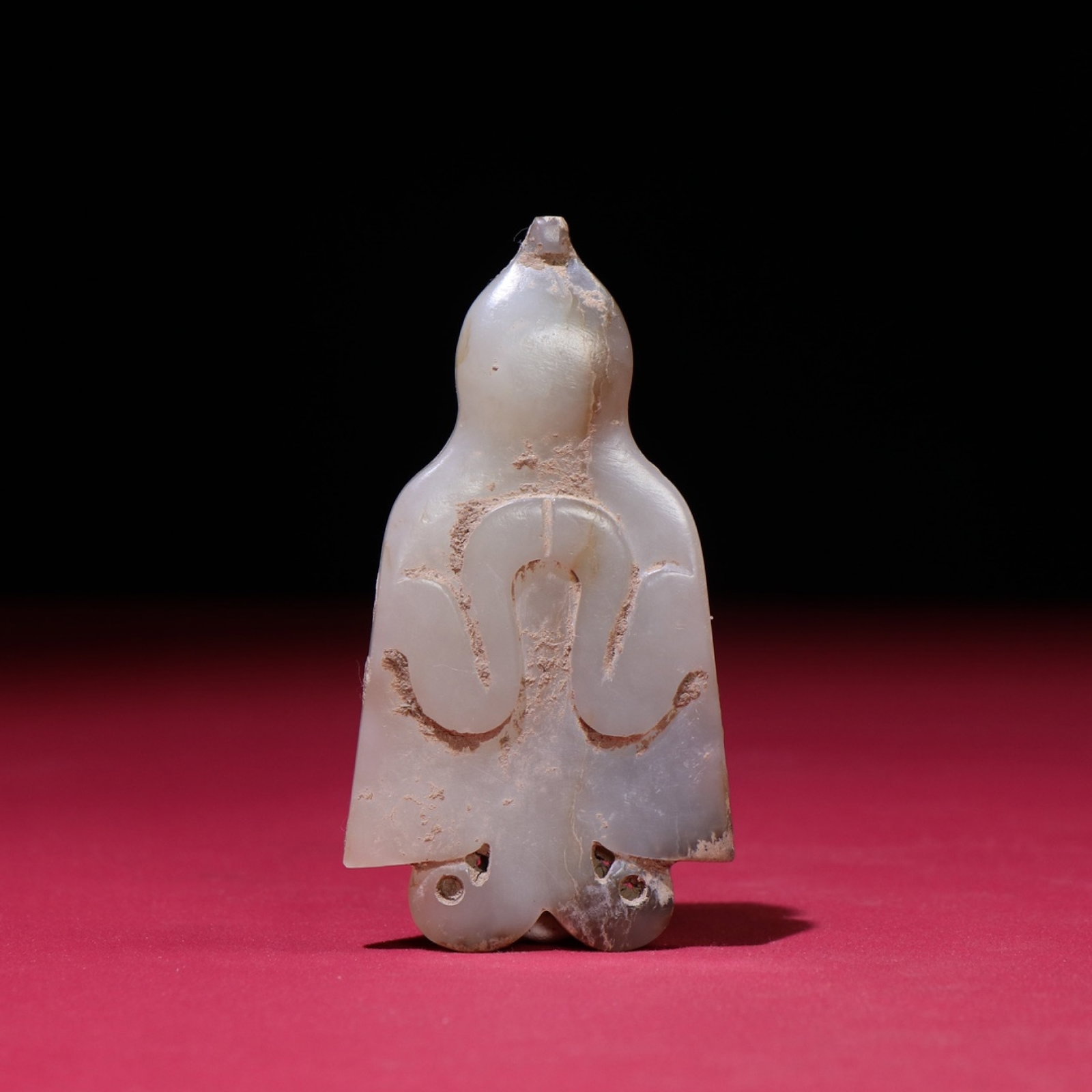 White Jade Phoenix Hand Piece - 2