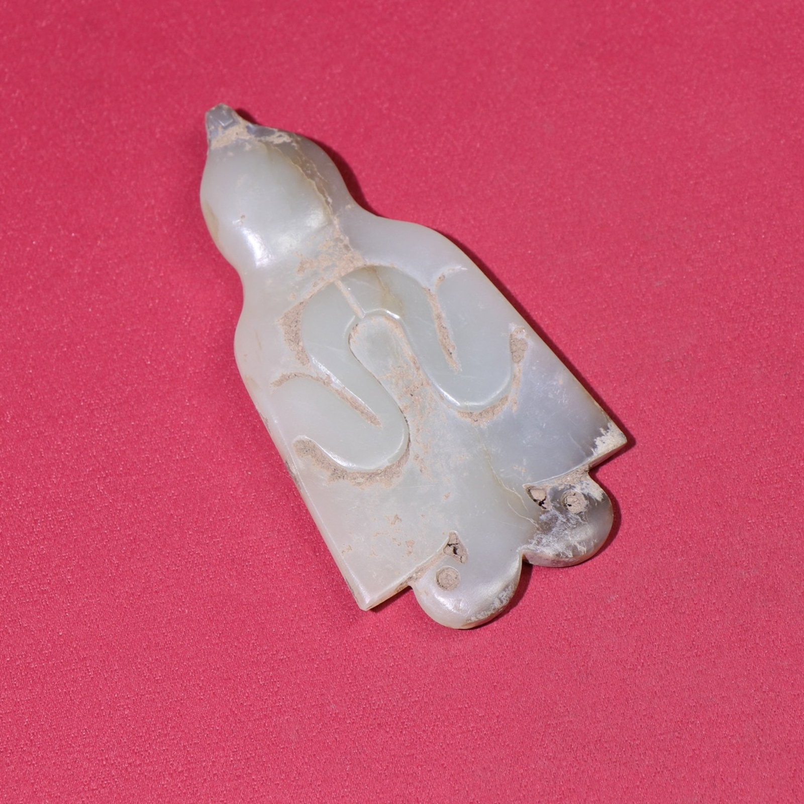 White Jade Phoenix Hand Piece - 4