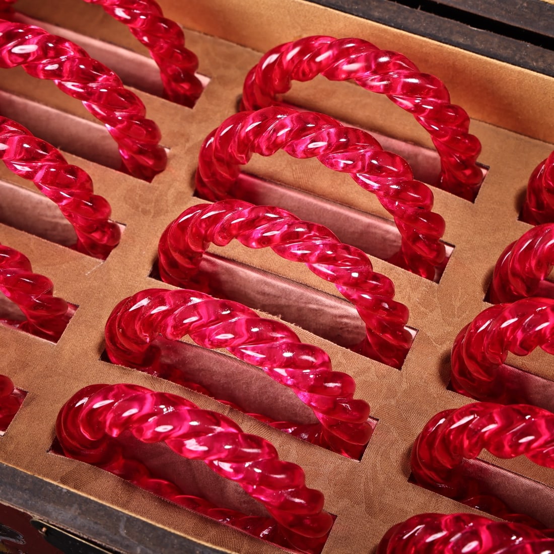 A Set of Fine Ruby Bracelets - 3