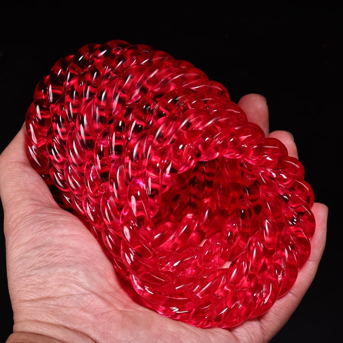 A Set of Fine Ruby Bracelets - 7