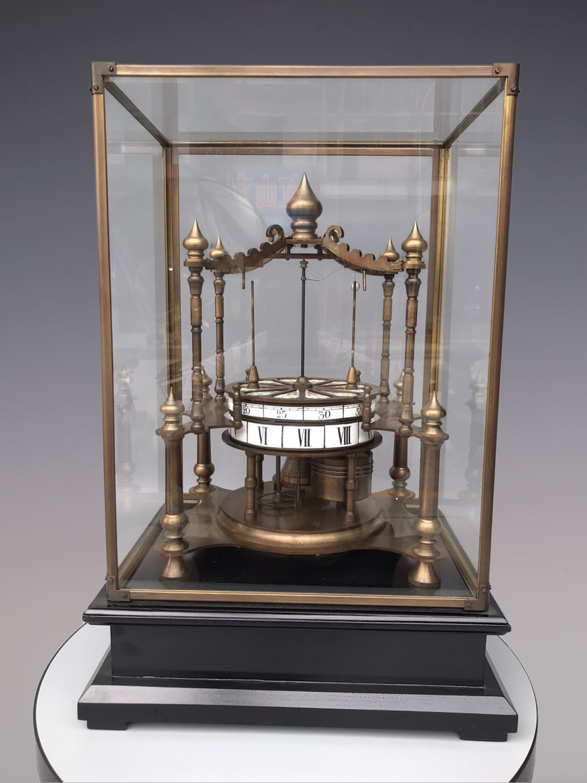 An Exquisite Bronze Clock - 4