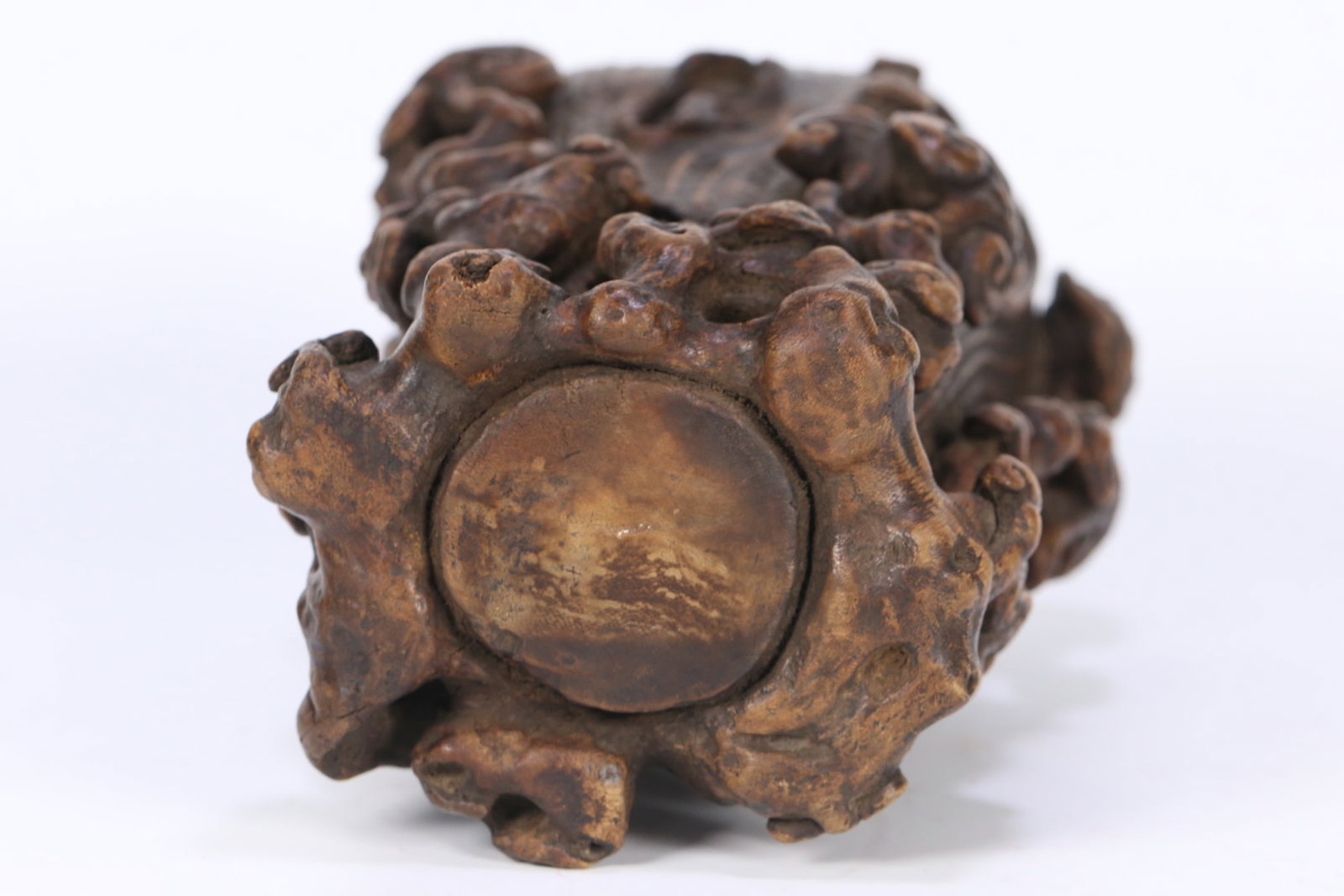 An Exquisite Eaglewood Ganoderma lucidum Pattern Vase - 7