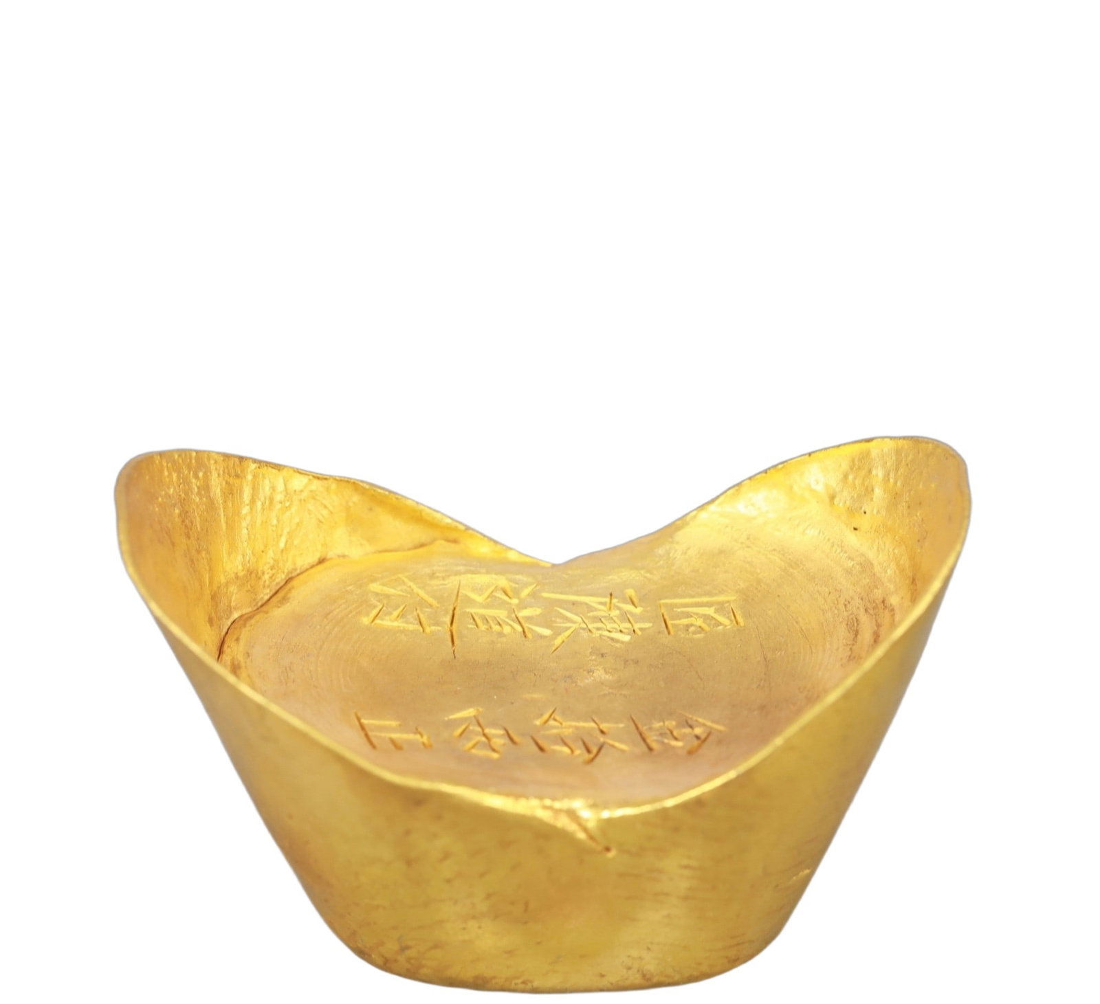 An Exquisite Sterling silver-Gilt Ingot (1 of 8)