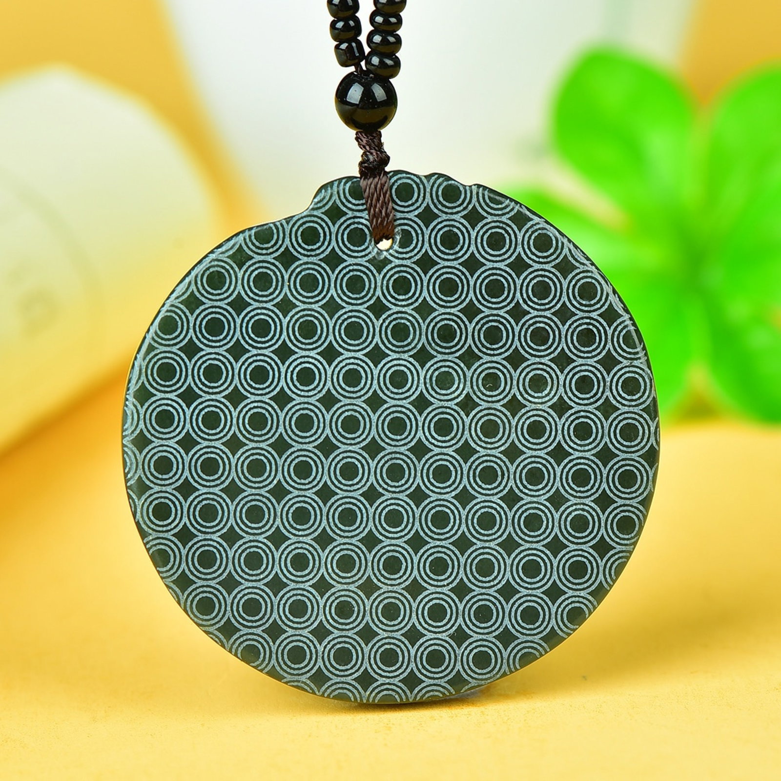An Exquisite Jasper Auspicious Beast Pattern Pendant - 5
