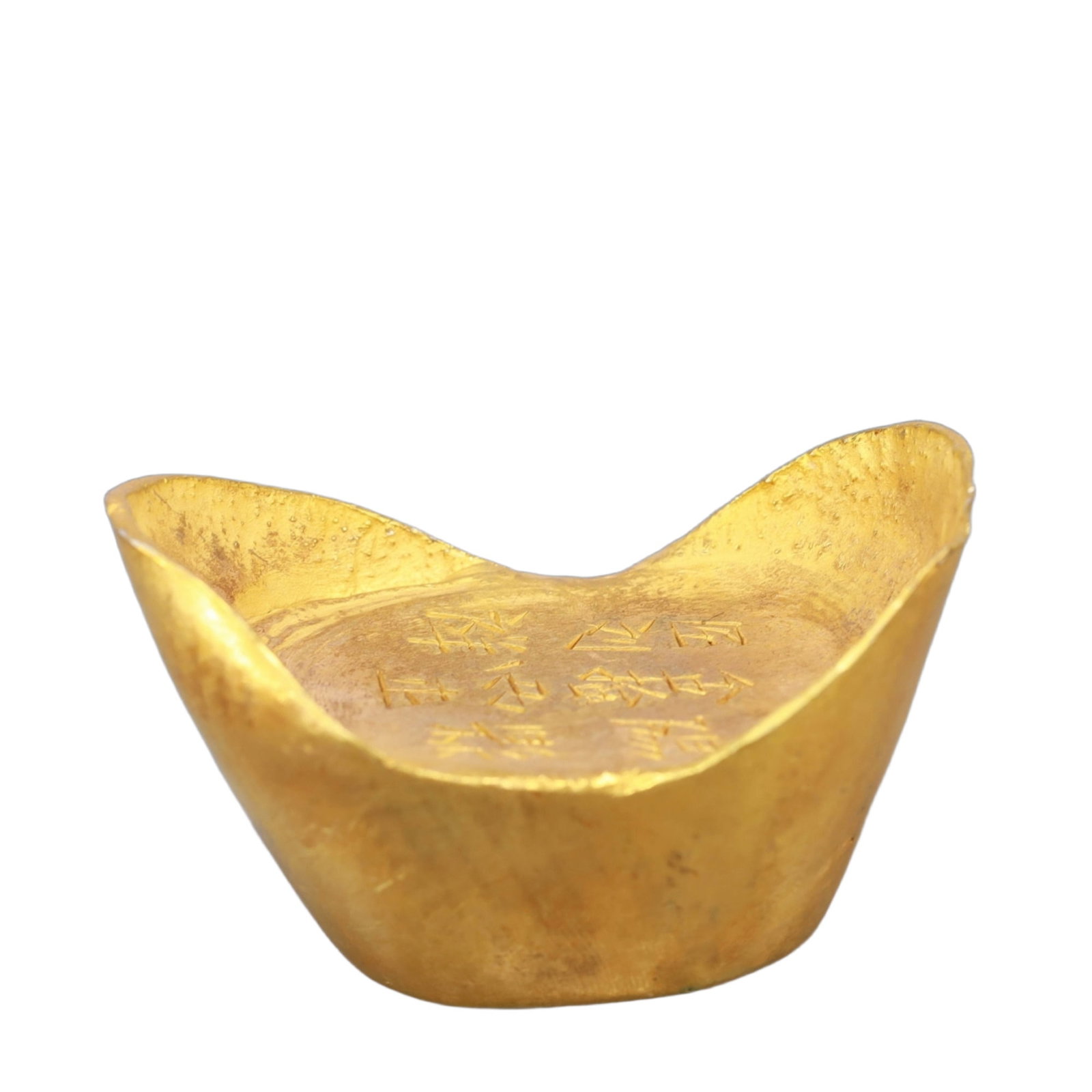 An Exquisite Sterling silver-Gilt Ingot (1 of 10)