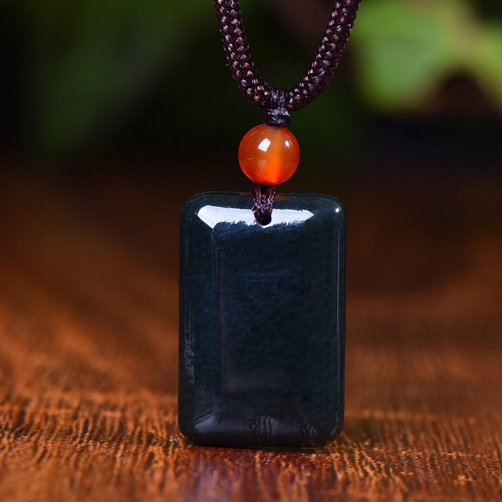 An Exquisite Jasper Pendant: An Exquisite Jasper Pendant,Size:26mmx17mm 碧玉挂件