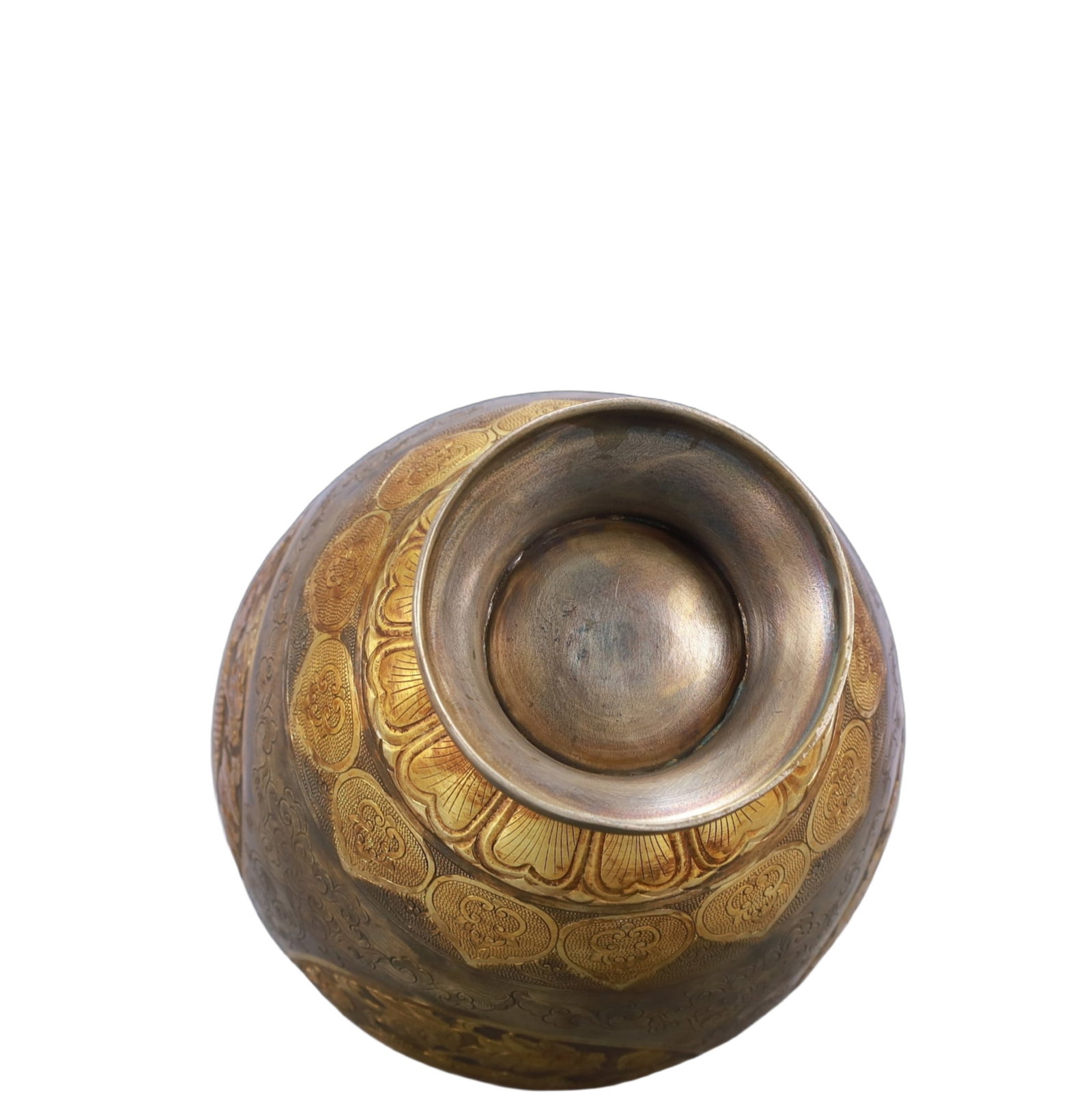 A Huge Gilt Silver Auspicious Beast Pattern Ewer - 11