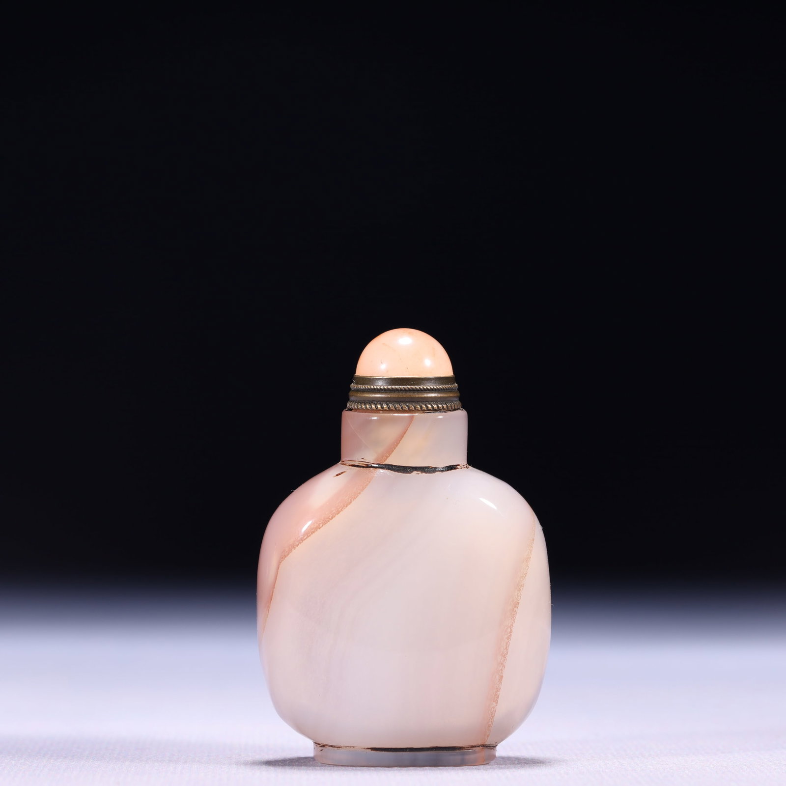 An Exquisite Agate Figure Pattern Snuff Bottle - 6