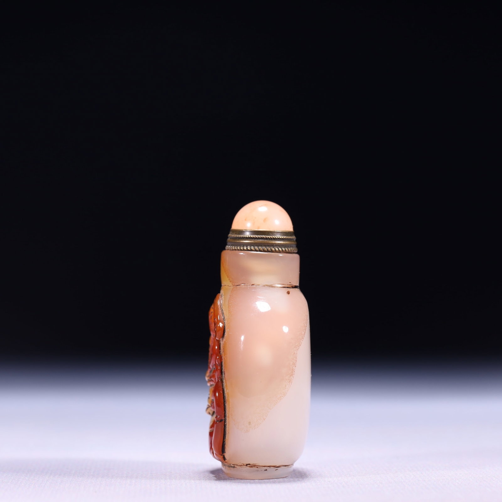An Exquisite Agate Figure Pattern Snuff Bottle - 7