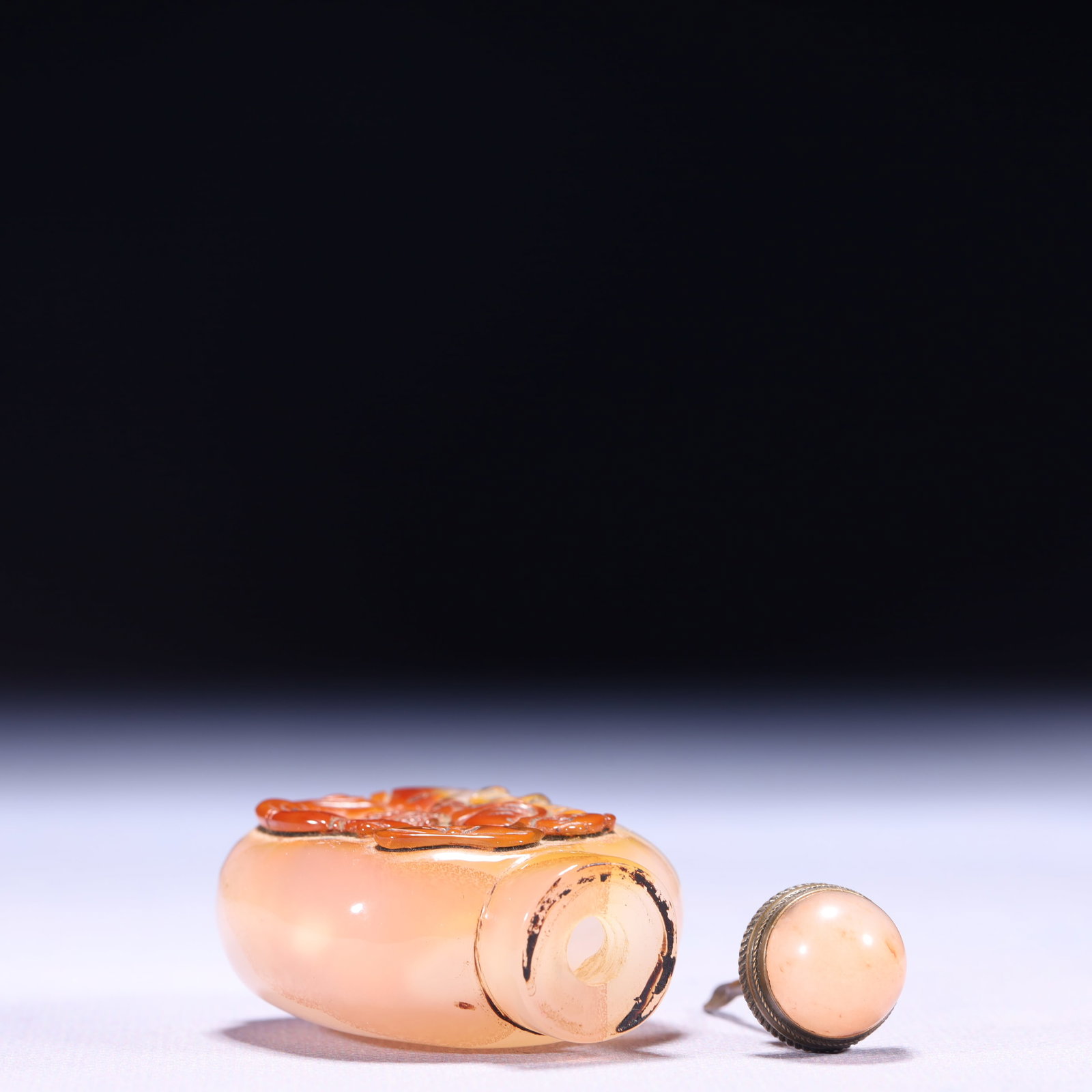 An Exquisite Agate Figure Pattern Snuff Bottle - 8