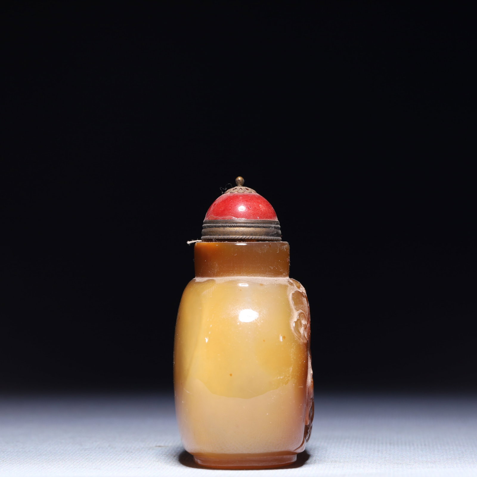 An Exquisite Agate Figure Pattern Snuff Bottle - 4