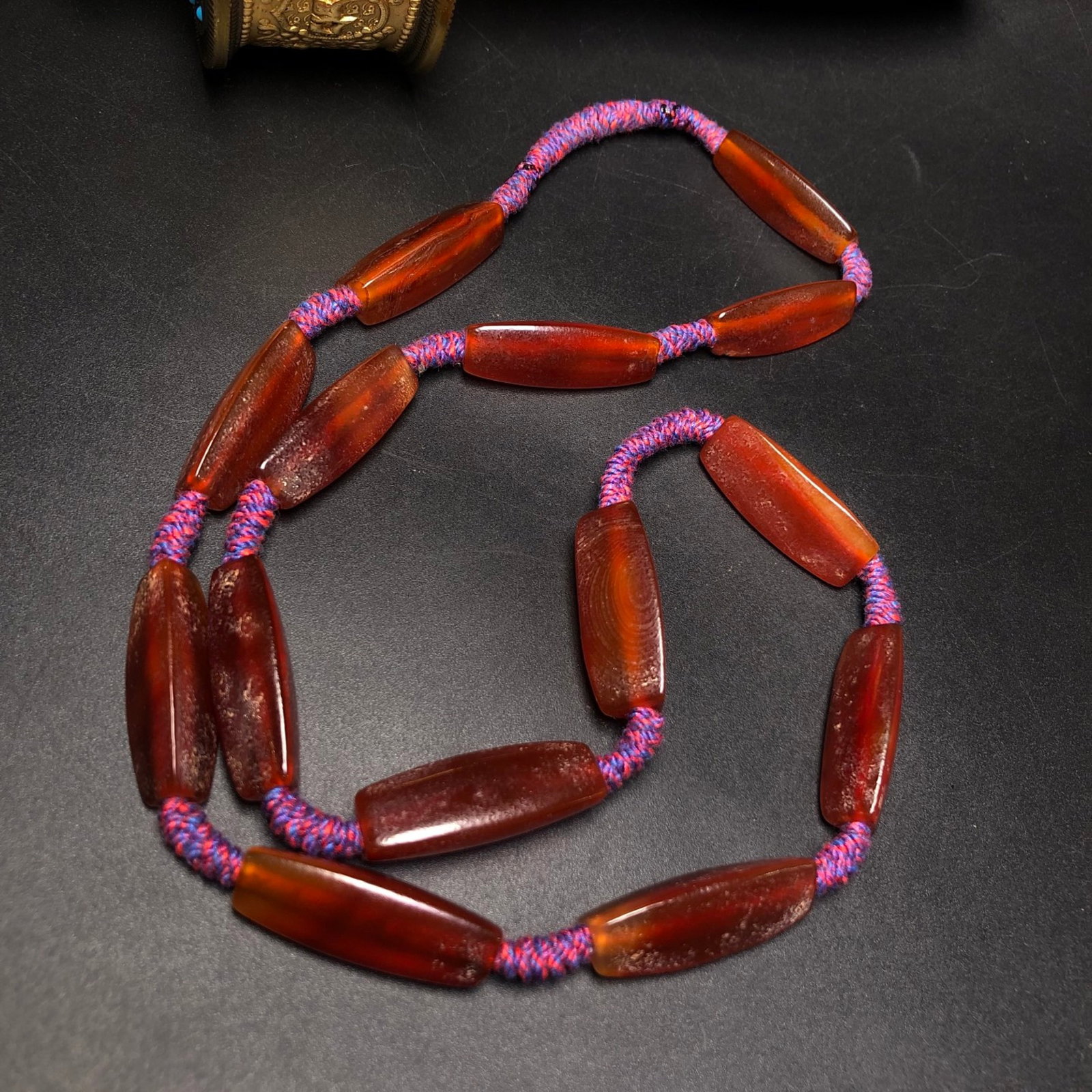 A Precious Agate Necklace - 3