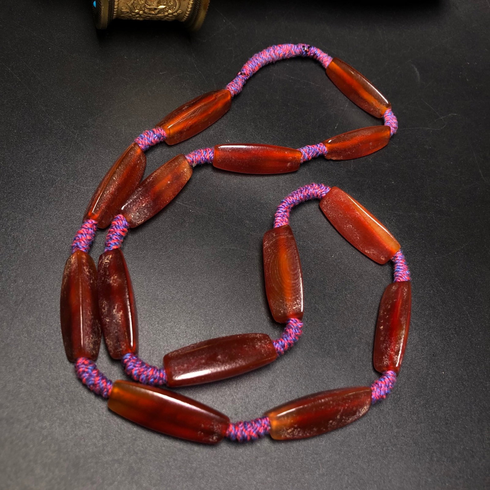 A Precious Agate Necklace - 4