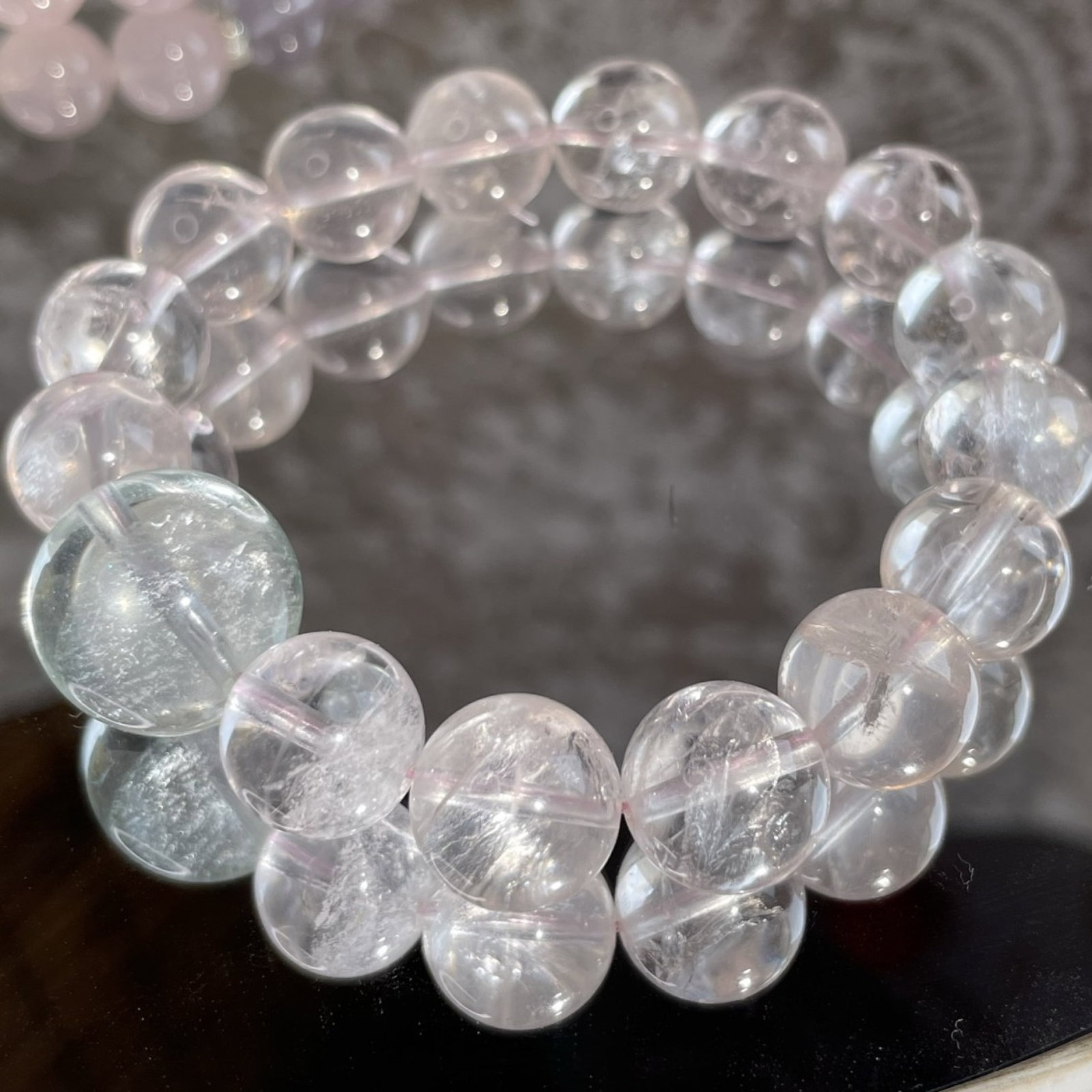 An Exquisite Crystal Bracelet: An Exquisite Crystal Bracelet,Size:0.4in 水晶手串
