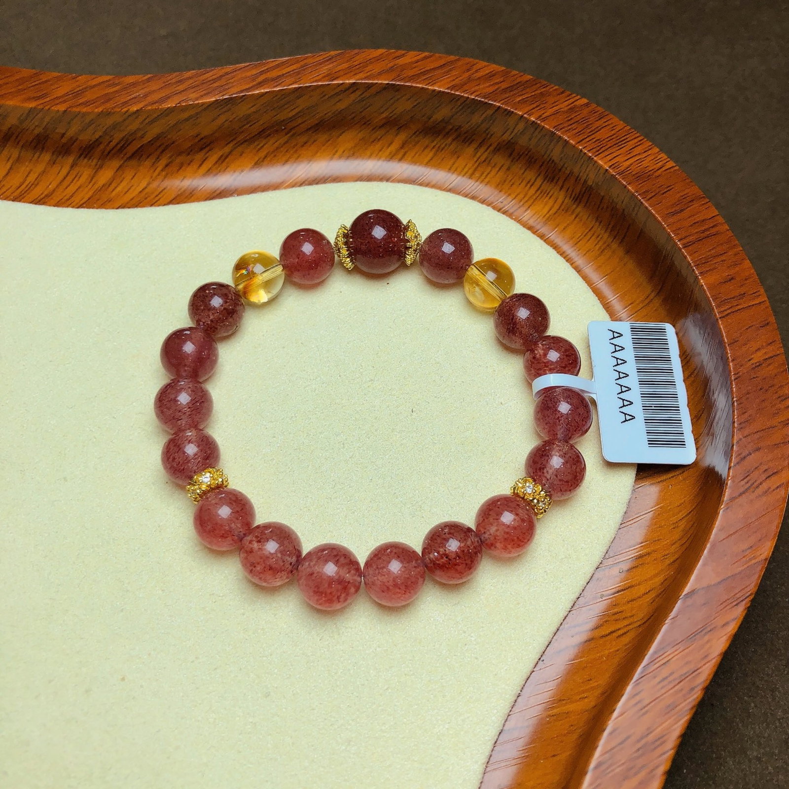 An Exquisite Crystal Bracelets: An Exquisite Crystal Bracelets,Size:0.4in,0.4in,Weight:23.8g 水晶手串