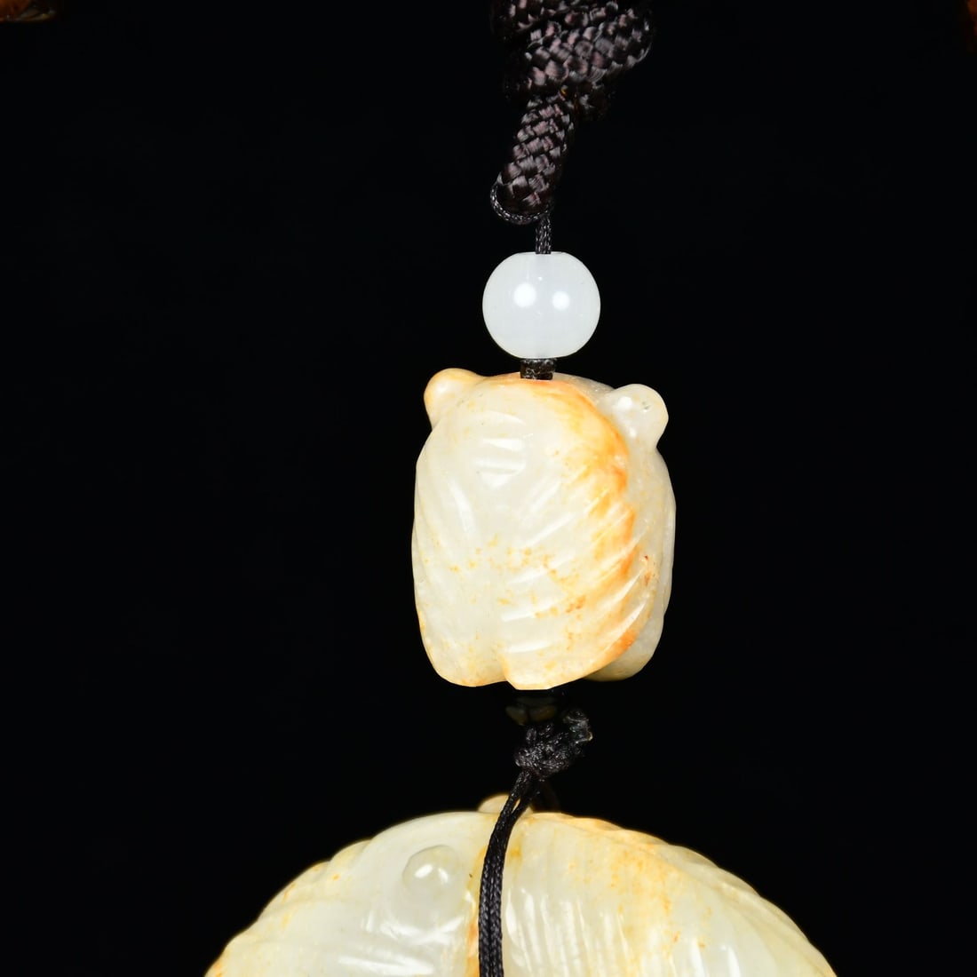 An Exquisite White Jade Cicada Pattern Pendant - 4