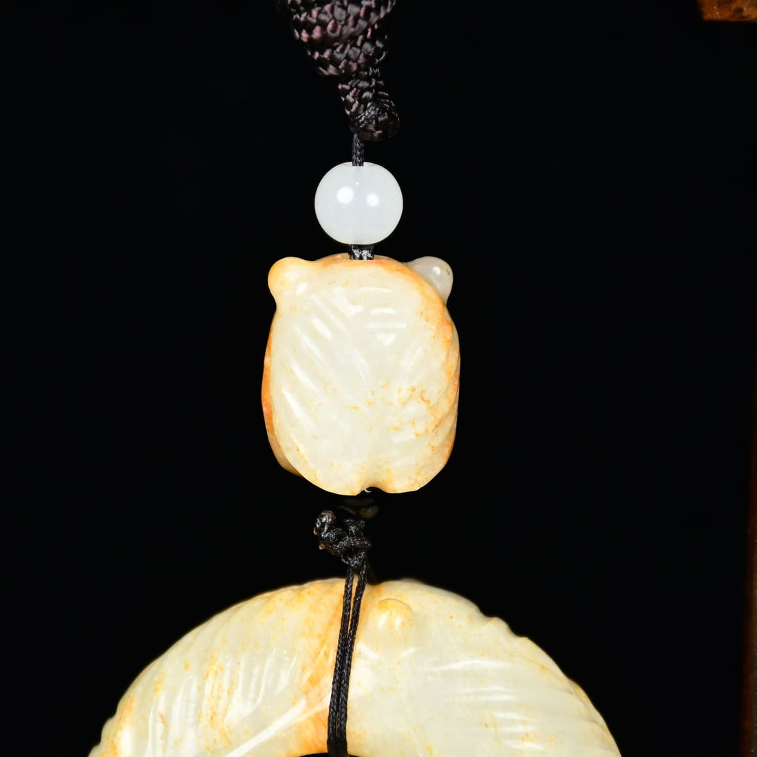 An Exquisite White Jade Cicada Pattern Pendant - 8