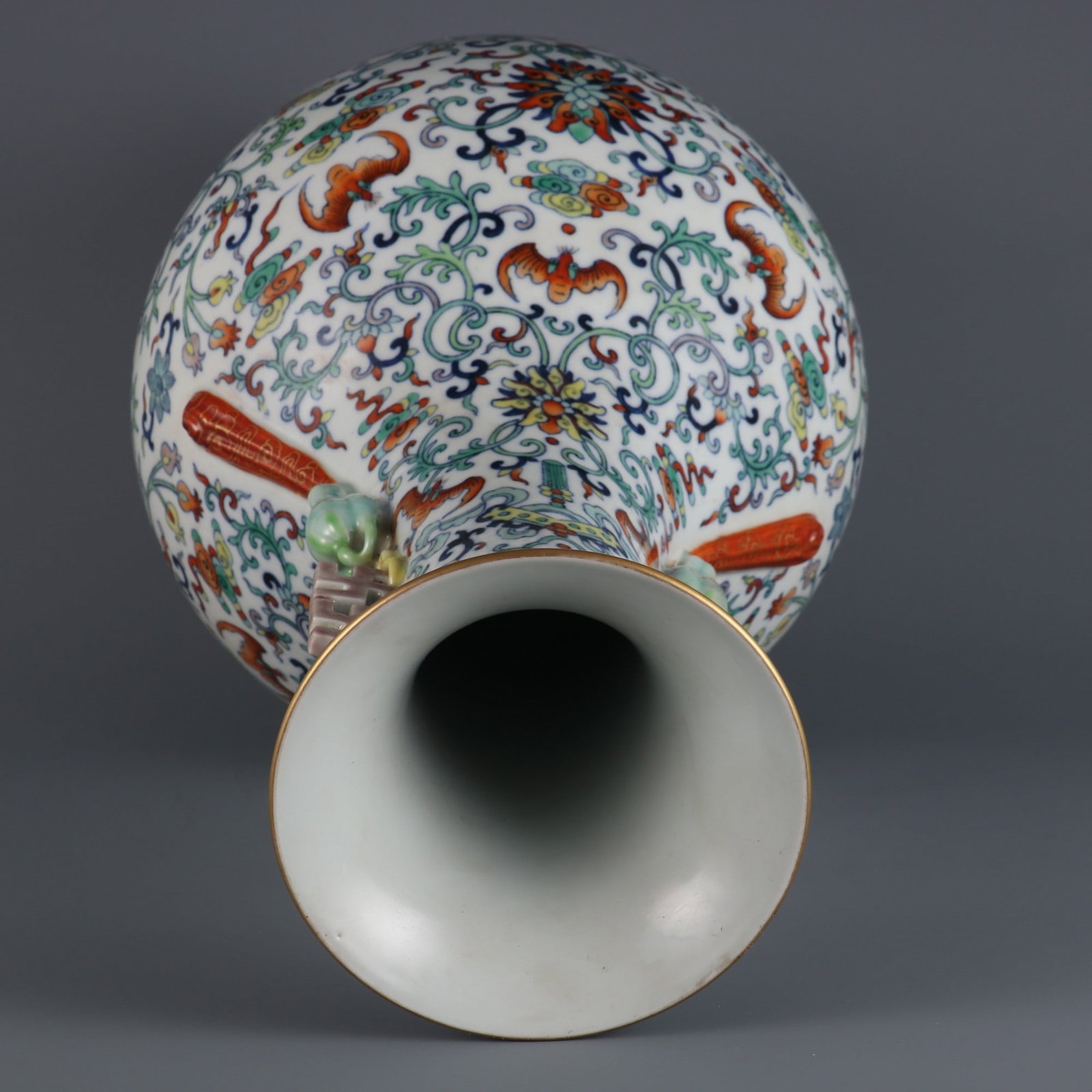 A Huge Doucai Lotus Pattern Vase - 8