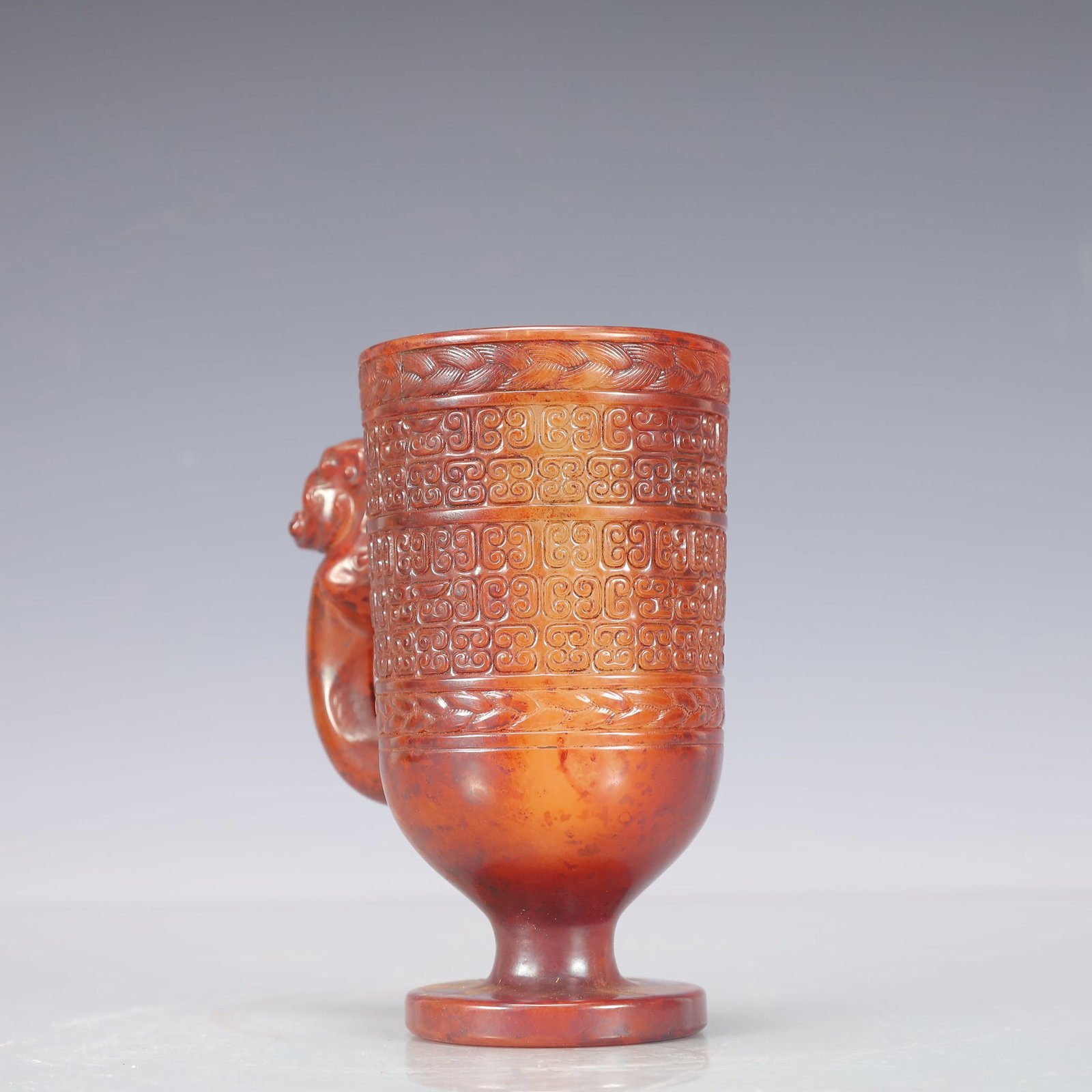 A Exquisite Gao Guyu Dragon Pattern Cup - 2