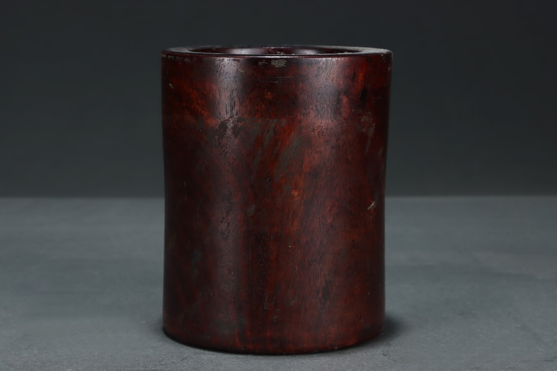 An Exquisite Eaglewood Brush Pot (1 of 7)