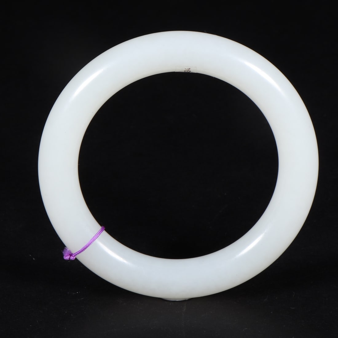 An Exquisite Hotan White Jade Bracelets (1 of 9)
