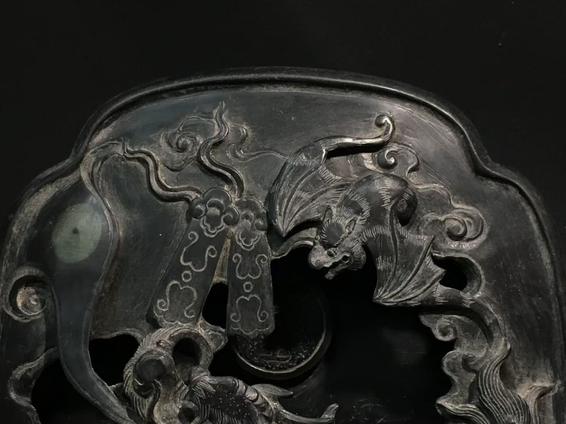 An Exquisite Auspicious Beast Pattern Duan Inkstone - 5