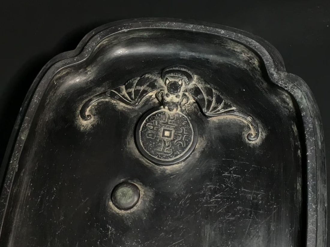 An Exquisite Auspicious Beast Pattern Duan Inkstone - 7