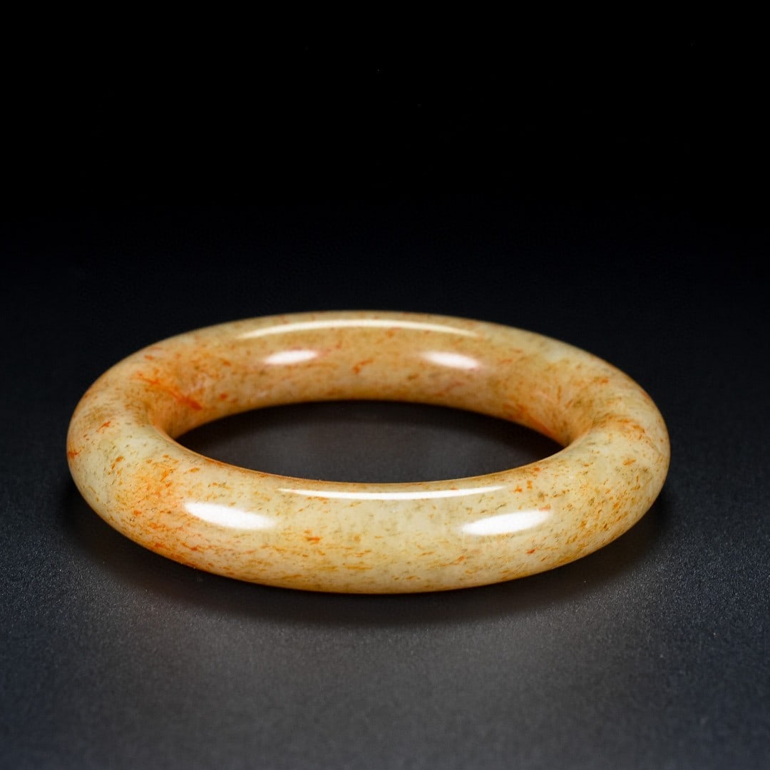 An Exquisite White Jade Bracelets - 8