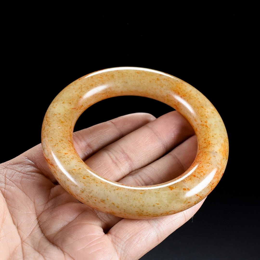 An Exquisite White Jade Bracelets - 9