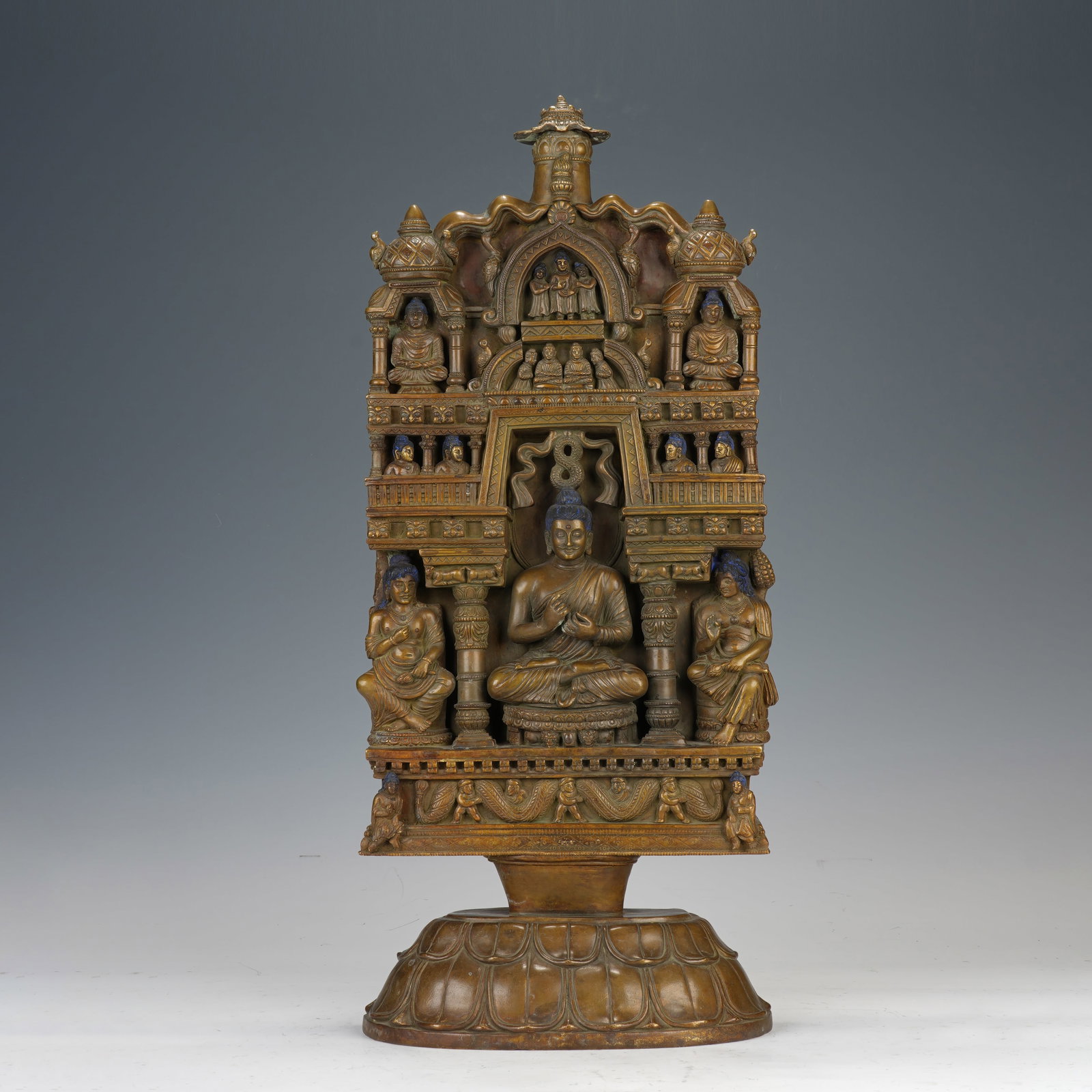 An Exquisite Alloy Copper Seated Statue Of Sakyamuni Buddha (1 of 9)