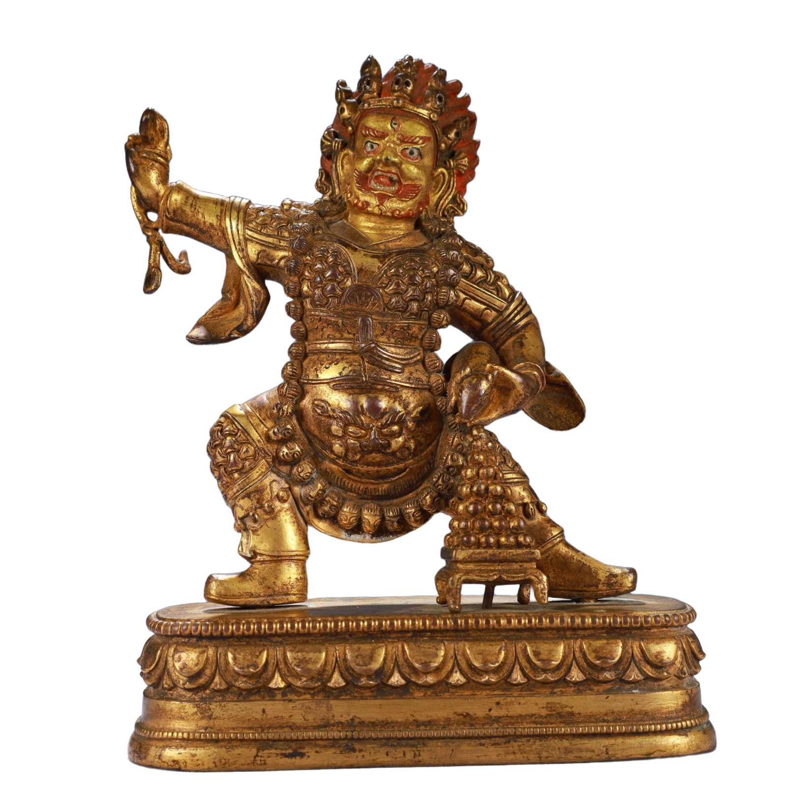 A Solemn Gilt Bronze Statue of Mammon (1 of 9)