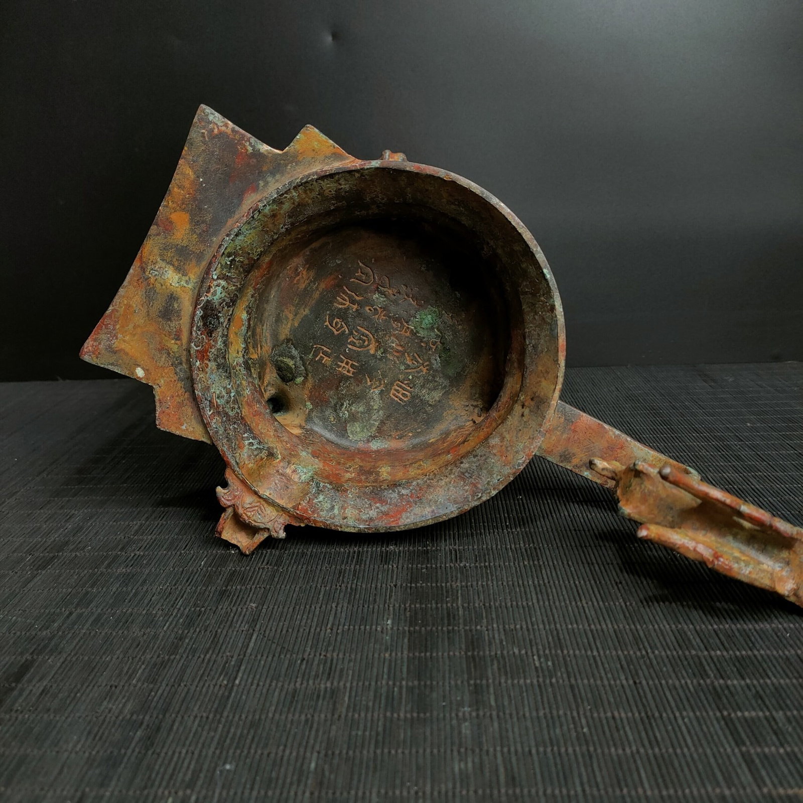 A Fine Bronze Dragon?Head Cup - 9