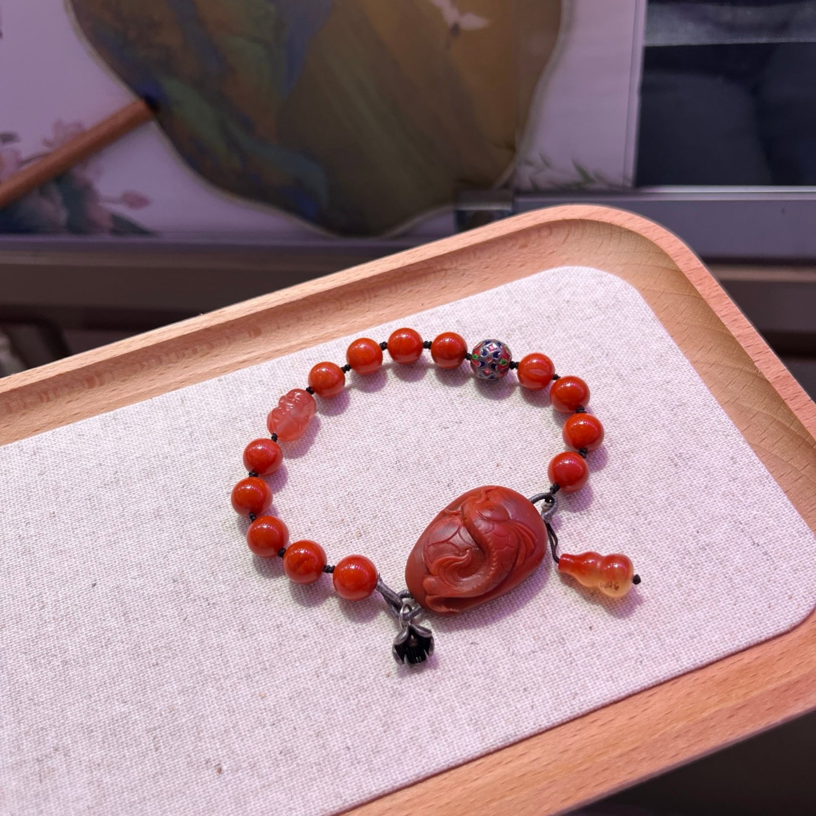 An Exquisite Agate Bracelets - 3