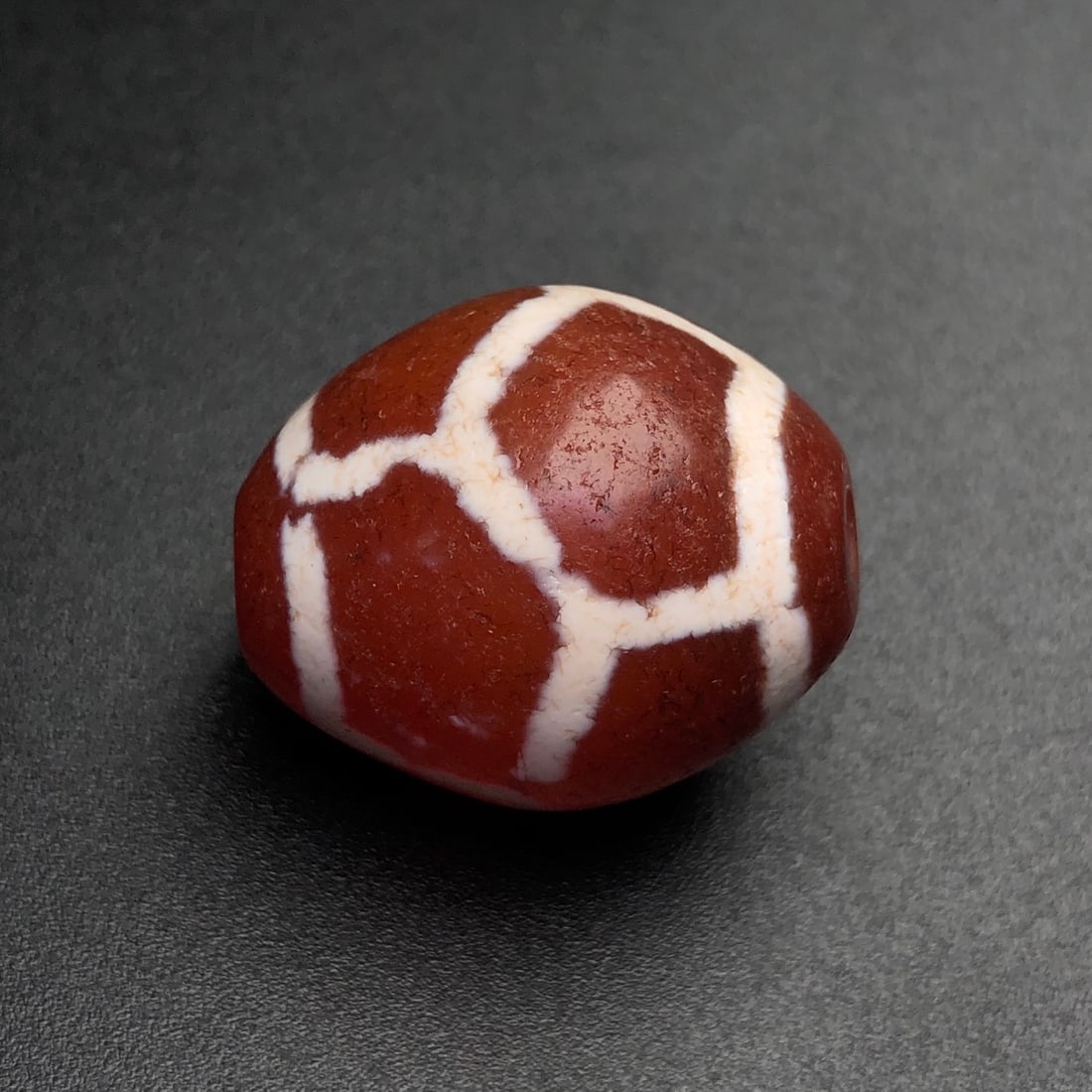 An Exquisite Turtle Pattern Dzi Bead Pendant - 7