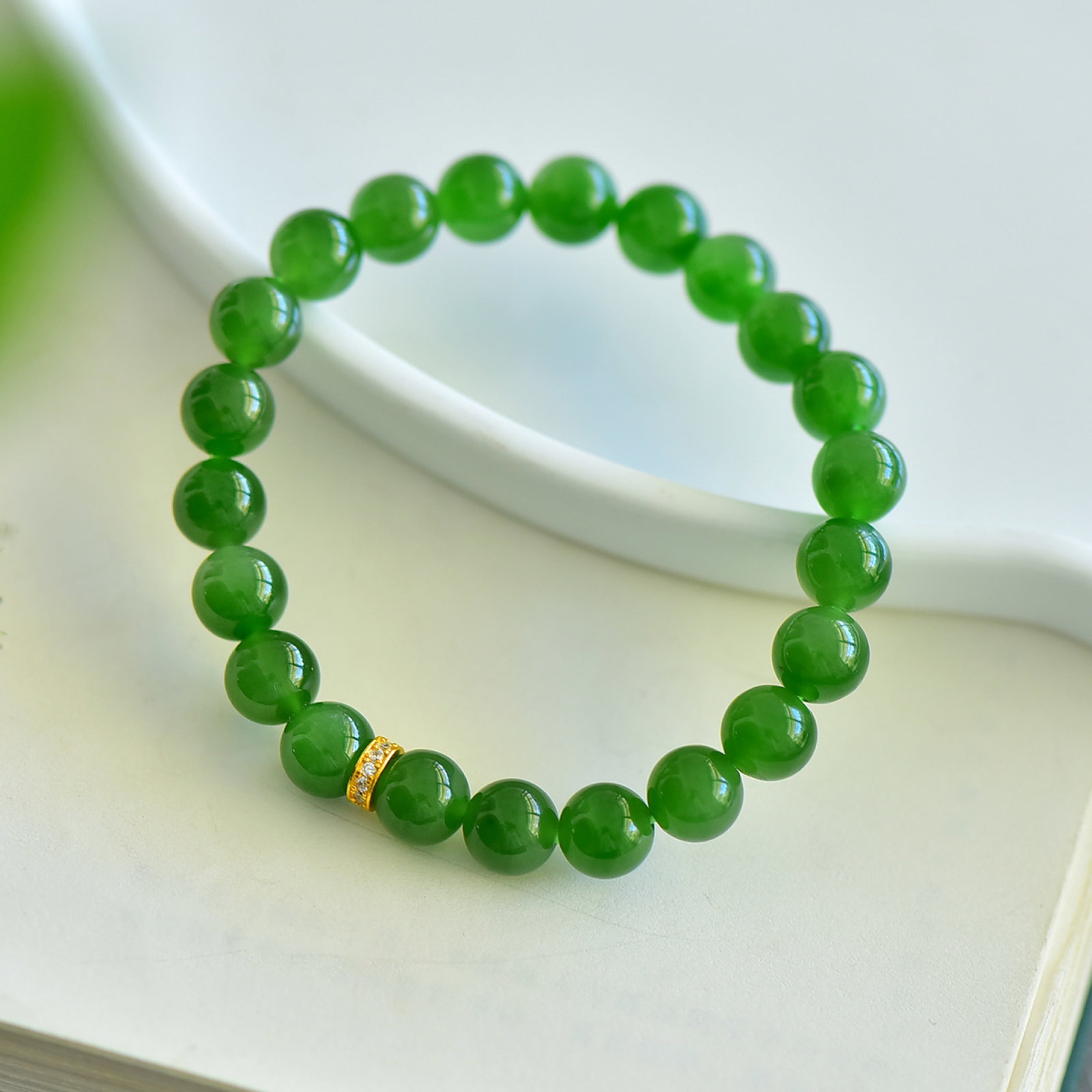An Exquisite Jasper Bracelets - 4