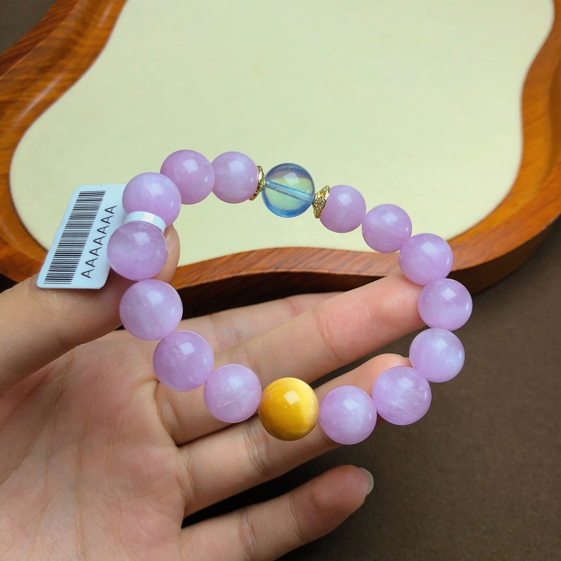 An Exquisite Kunzite Bracelets - 4