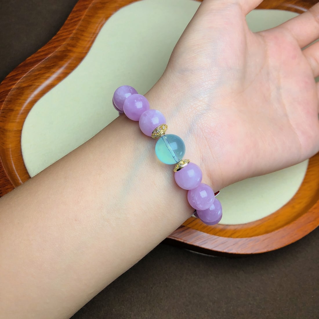 An Exquisite Kunzite Bracelets - 5