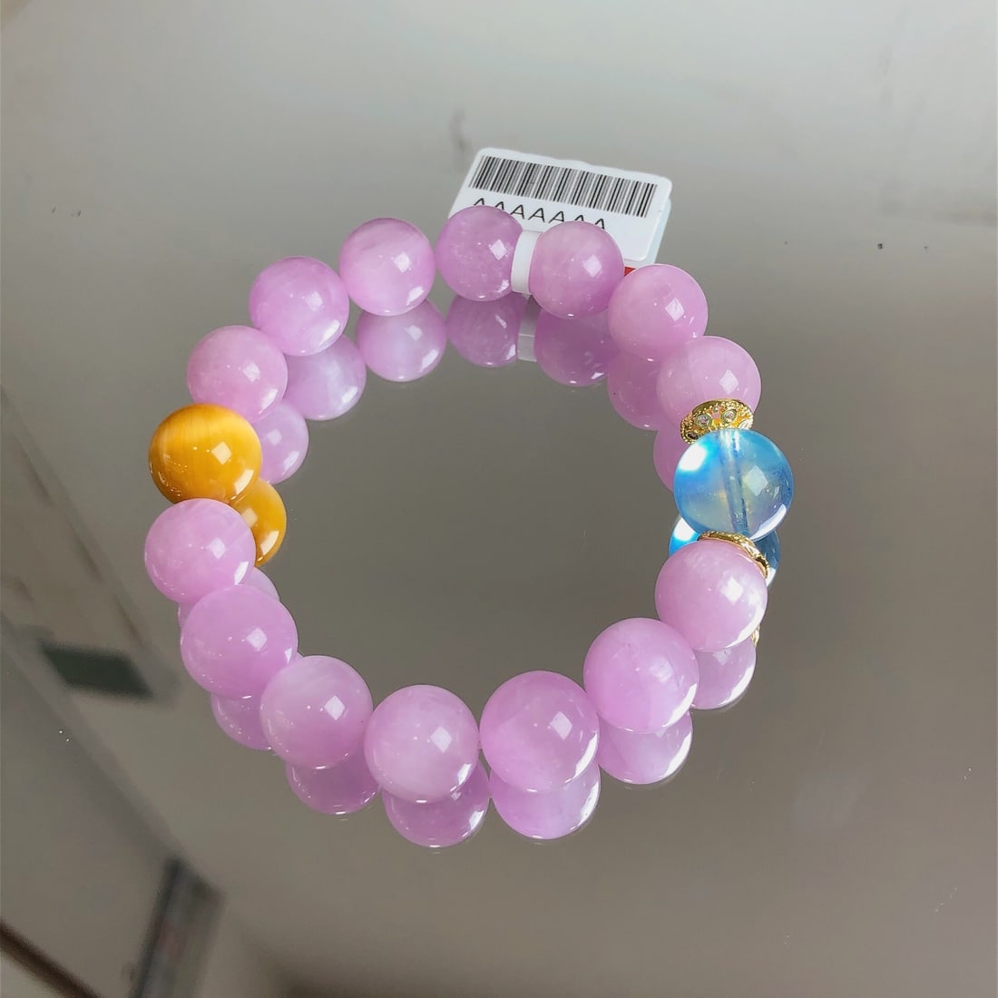 An Exquisite Kunzite Bracelets - 8