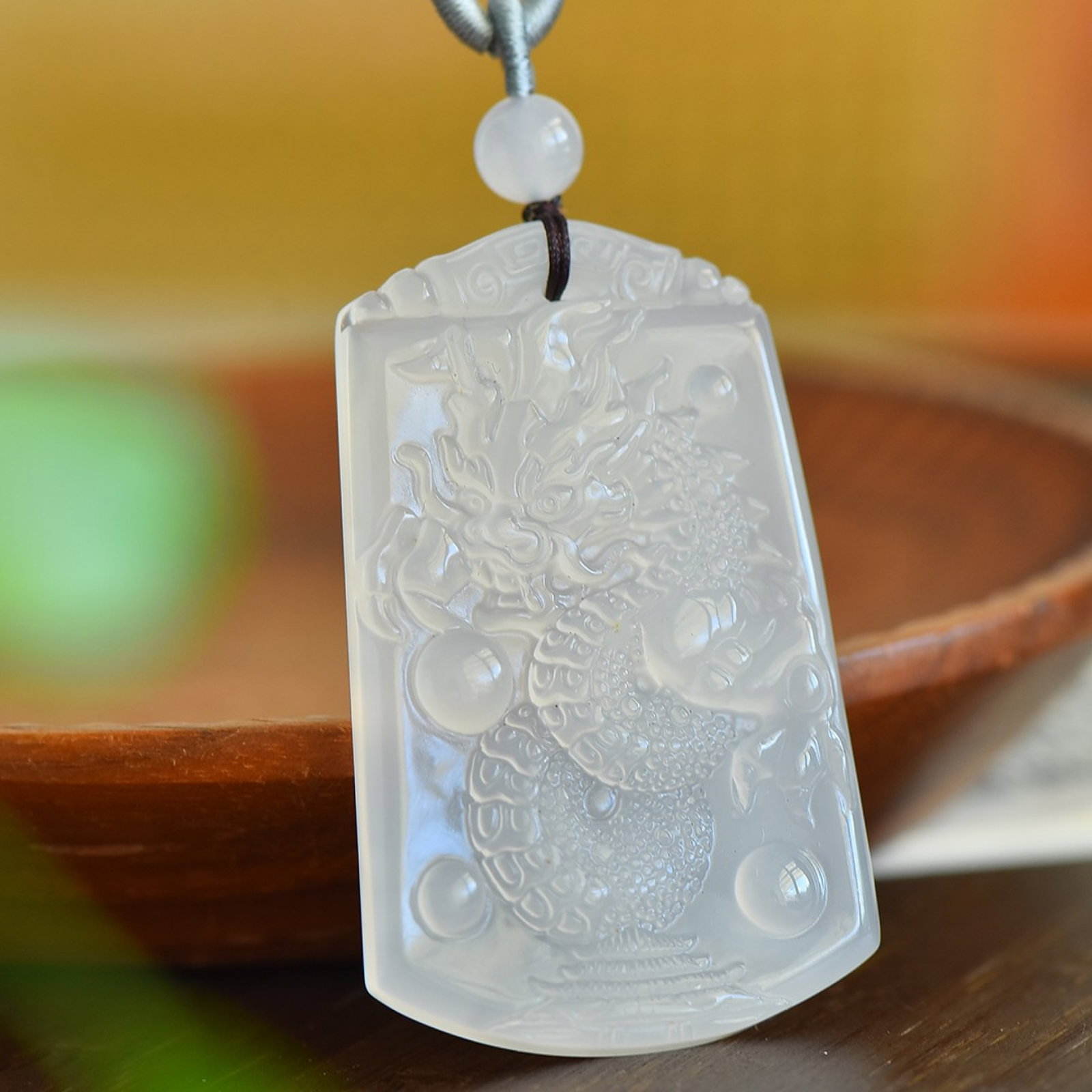 An Exquisite Landscape Pattern Pendant: An Exquisite Landscape Pattern Pendant,Size:39mmx63mm 【寓意】前程似锦 心胸宽广 山水纹吊坠