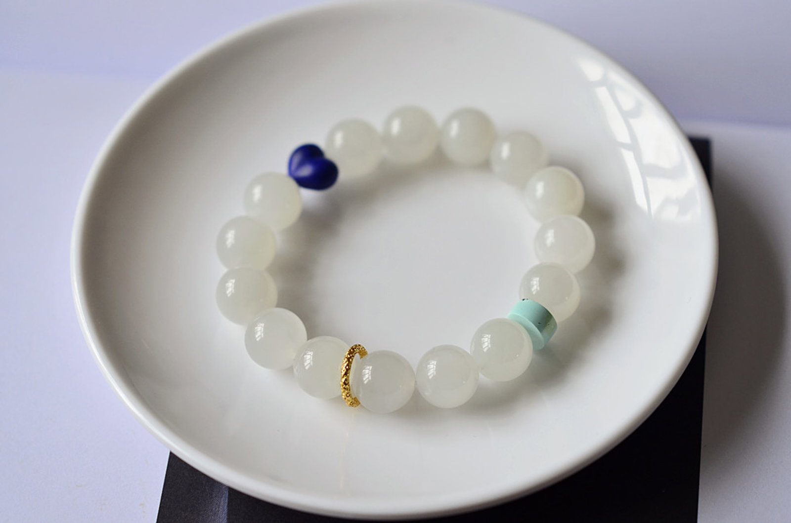 An Exquisite White Jade Bracelets - 2