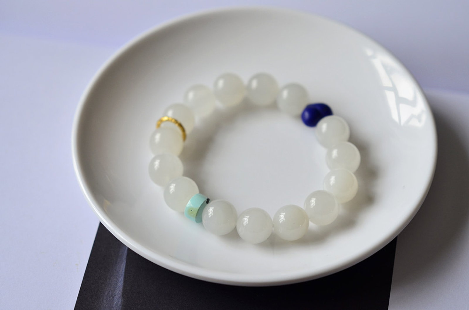 An Exquisite White Jade Bracelets - 4