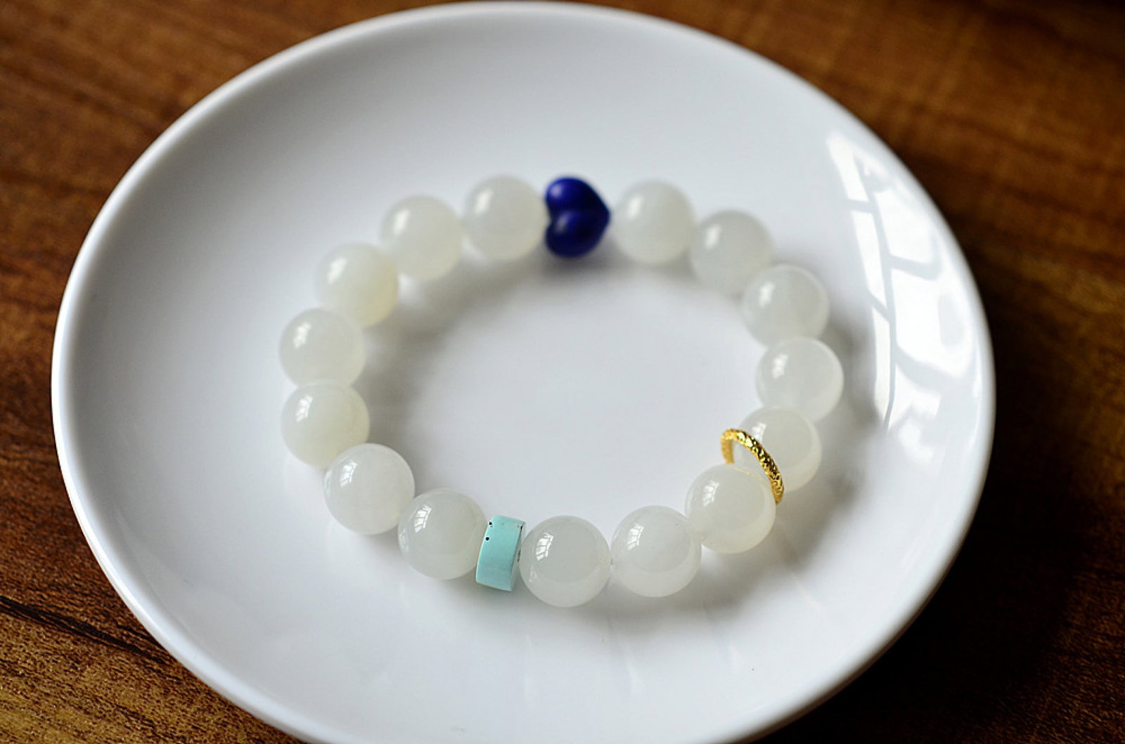 An Exquisite White Jade Bracelets - 6