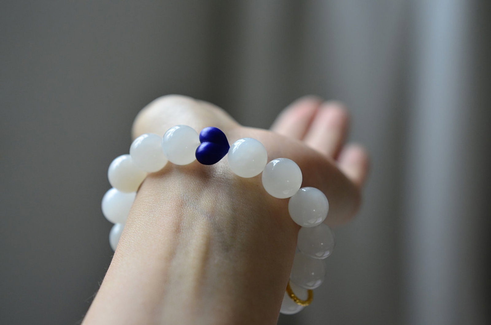 An Exquisite White Jade Bracelets - 9