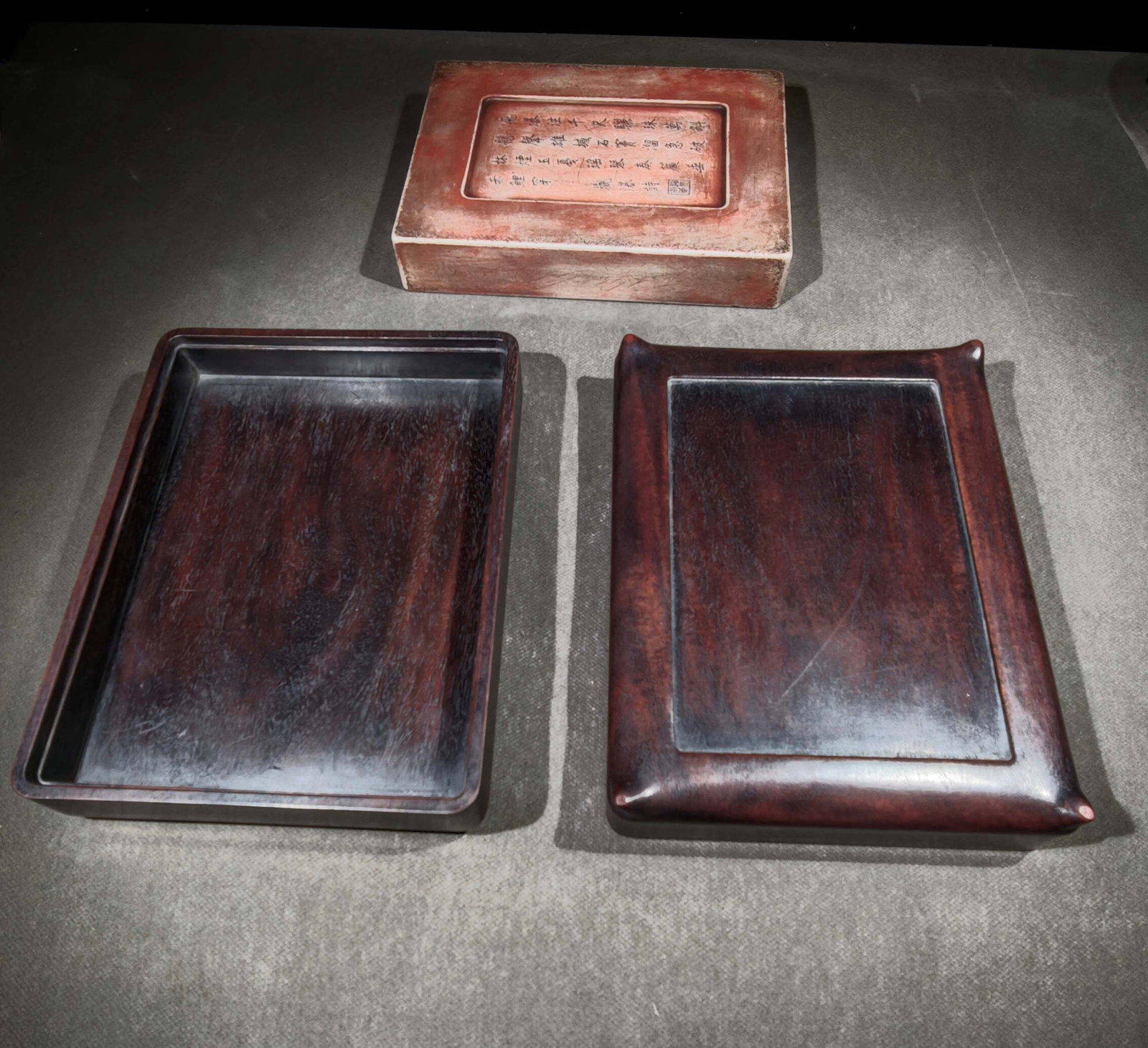 A Fine Rectangular Duanshi Inkstone - 9