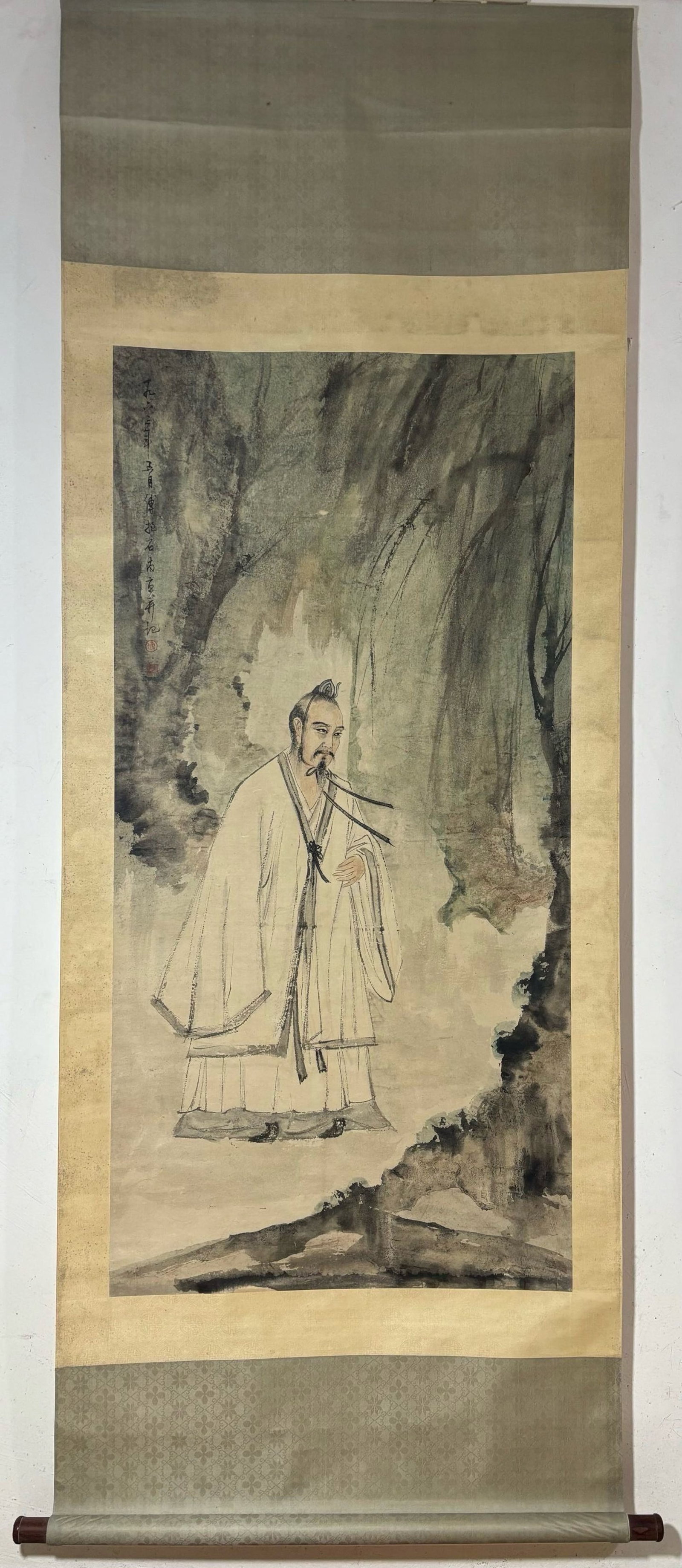 A ChineseInk?on?PaperHangingScroll,FigurePainting (1 of 9)