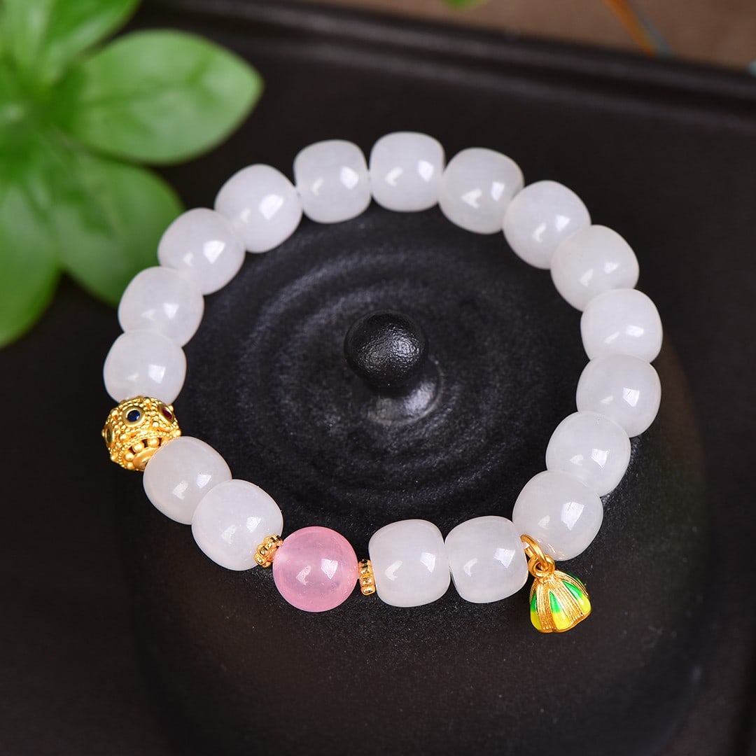 An Exquisite Jasper Bracelets - 4