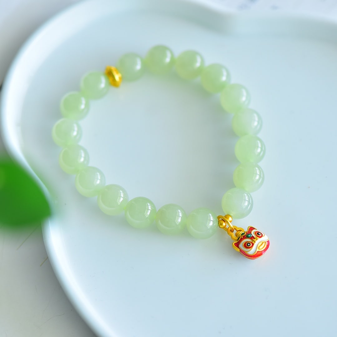 An Exquisite White Jade Bracelets - 4