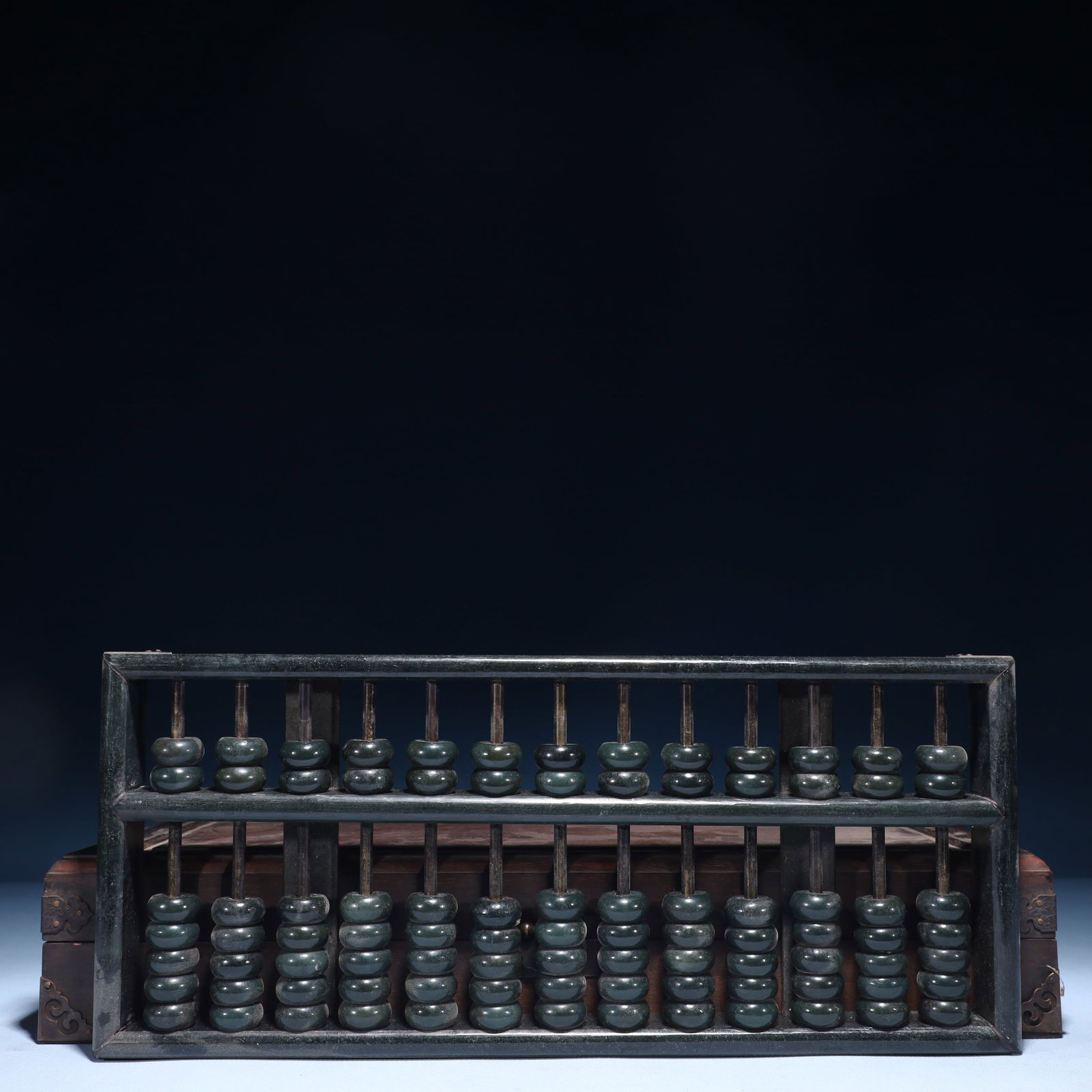 An Exquisite Jasper Abacus Ornament (1 of 9)